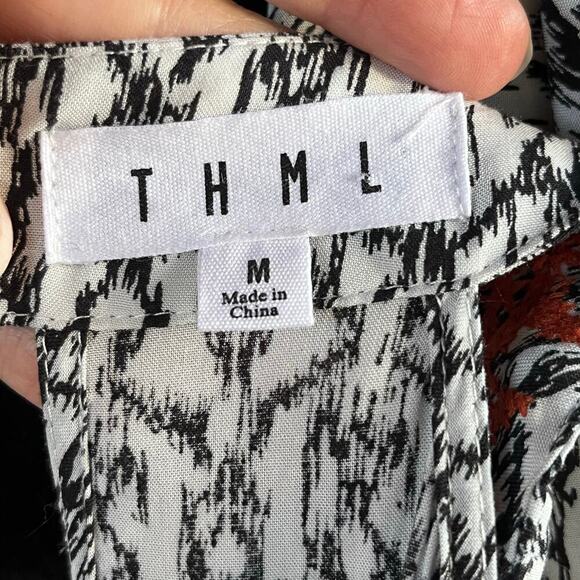 THML Jameson Embroidered Sleeveless Maxi Dress Size M - Picture 8 of 10